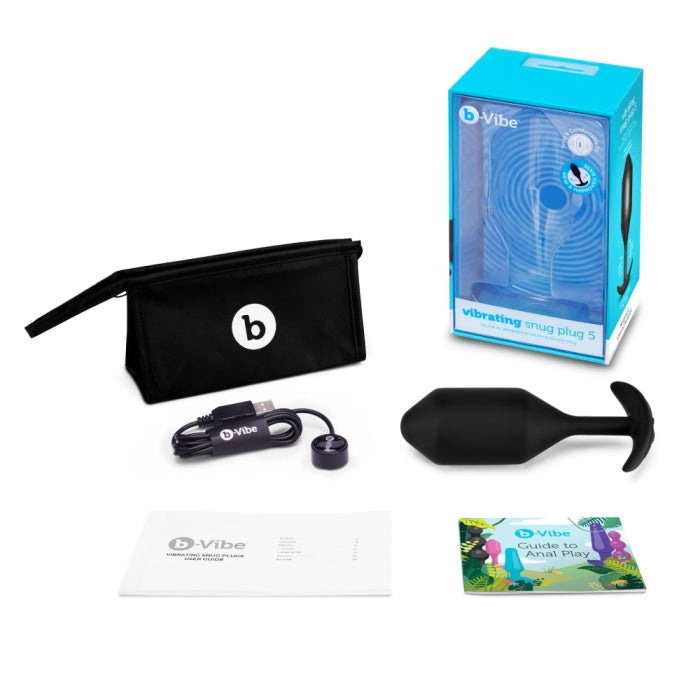 b-Vibe Snug Plug 5 Vibrating Butt Plug