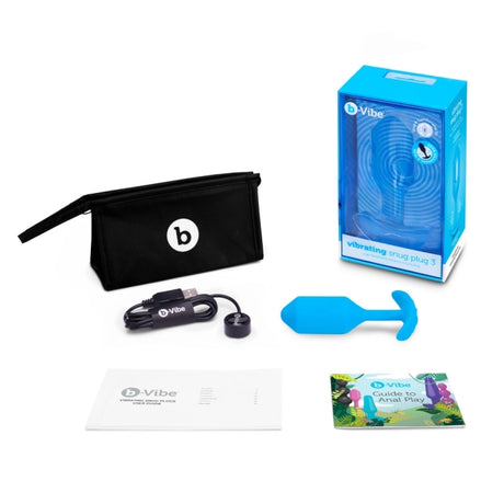 b-Vibe Snug Plug 3 Vibrating Butt Plug