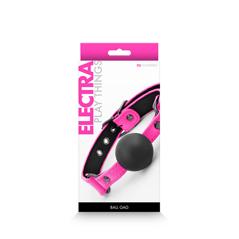 Electra Play Things Ball Gag Restraints - Pink