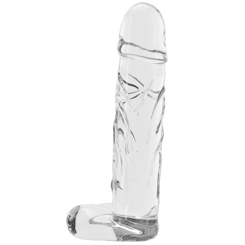 Spartacus Blown Large Realistic Glass Dildo – Tazzle