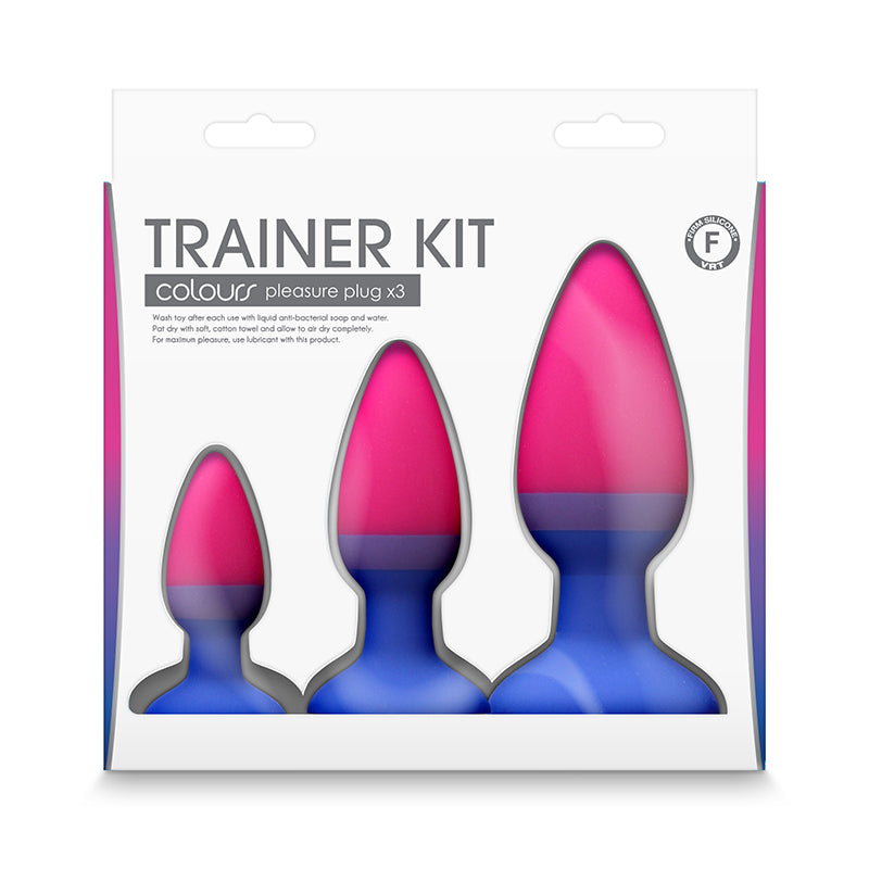 Colours Pleasure Plugs Anal Trainer Kit - Multicolor