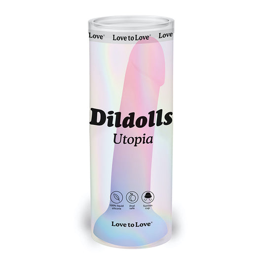 Dildolls Silicone Suction Dildo - Utopia by Love To Love