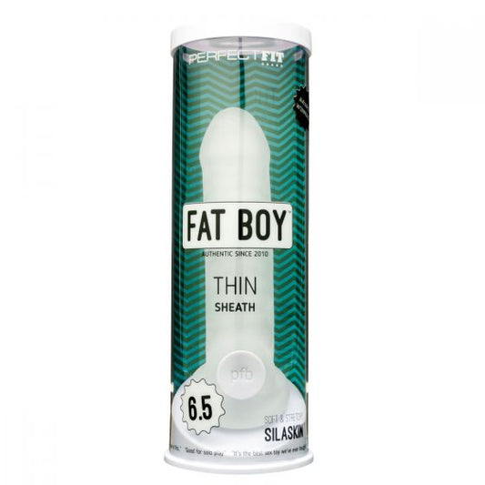 Fat Boy Sheath Extender Thin 6.5 - Clear