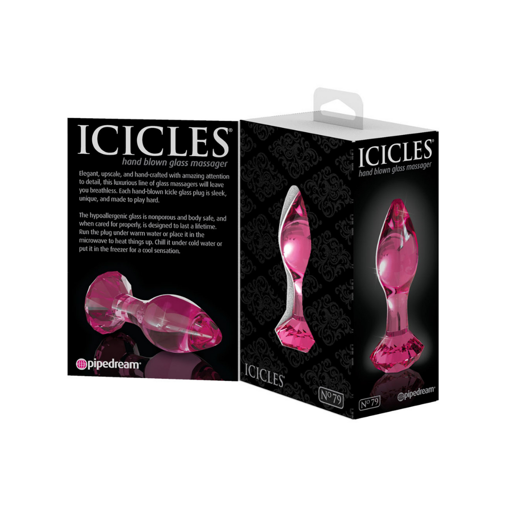 Icicles #79 Glass Butt Plug