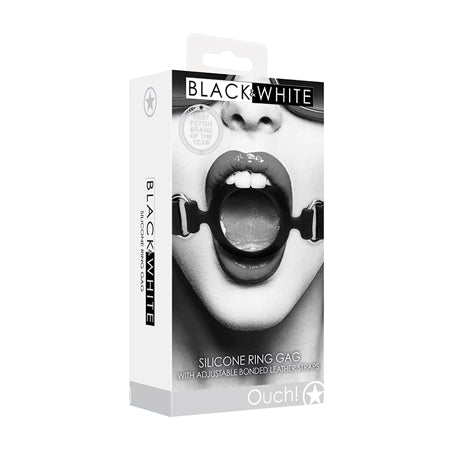 Silicone Ball Gag, Medical Grade With Black Leather Strap -  Israel