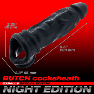 OxBalls Butch Cocksheath Plus+Silicone Special Edition Night