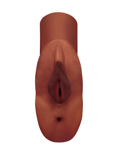 PDX Plus Perfect Pussy Double Stroker Brown fleshlight masturbator