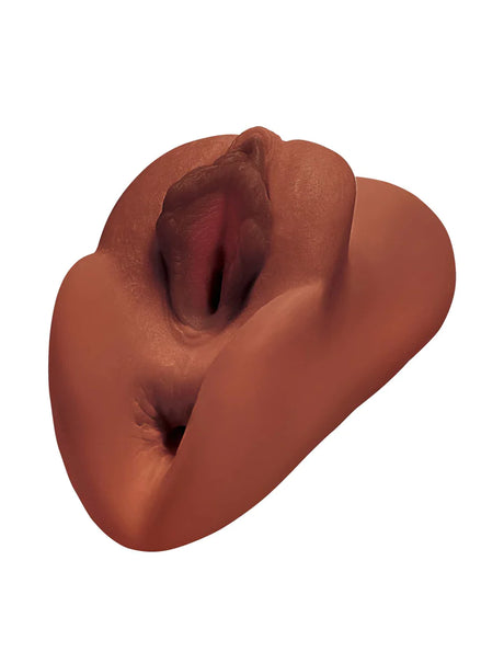 PDX Plus Perfect Pussy Double Stroker Brown fleshlight masturbator