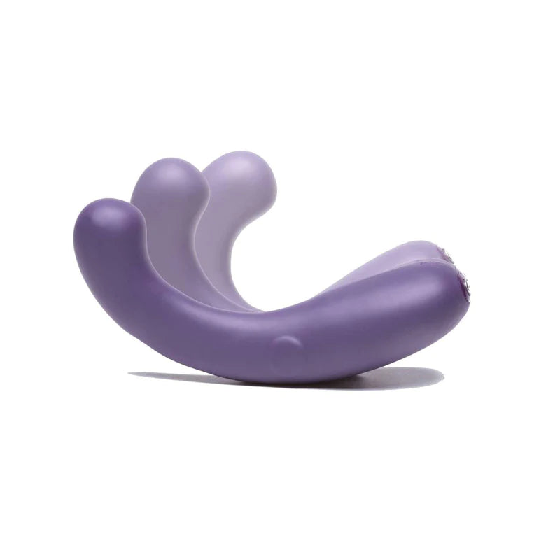Je Joue Silicone G-Kii Dual Stimulator Vibrator- Purple - Black