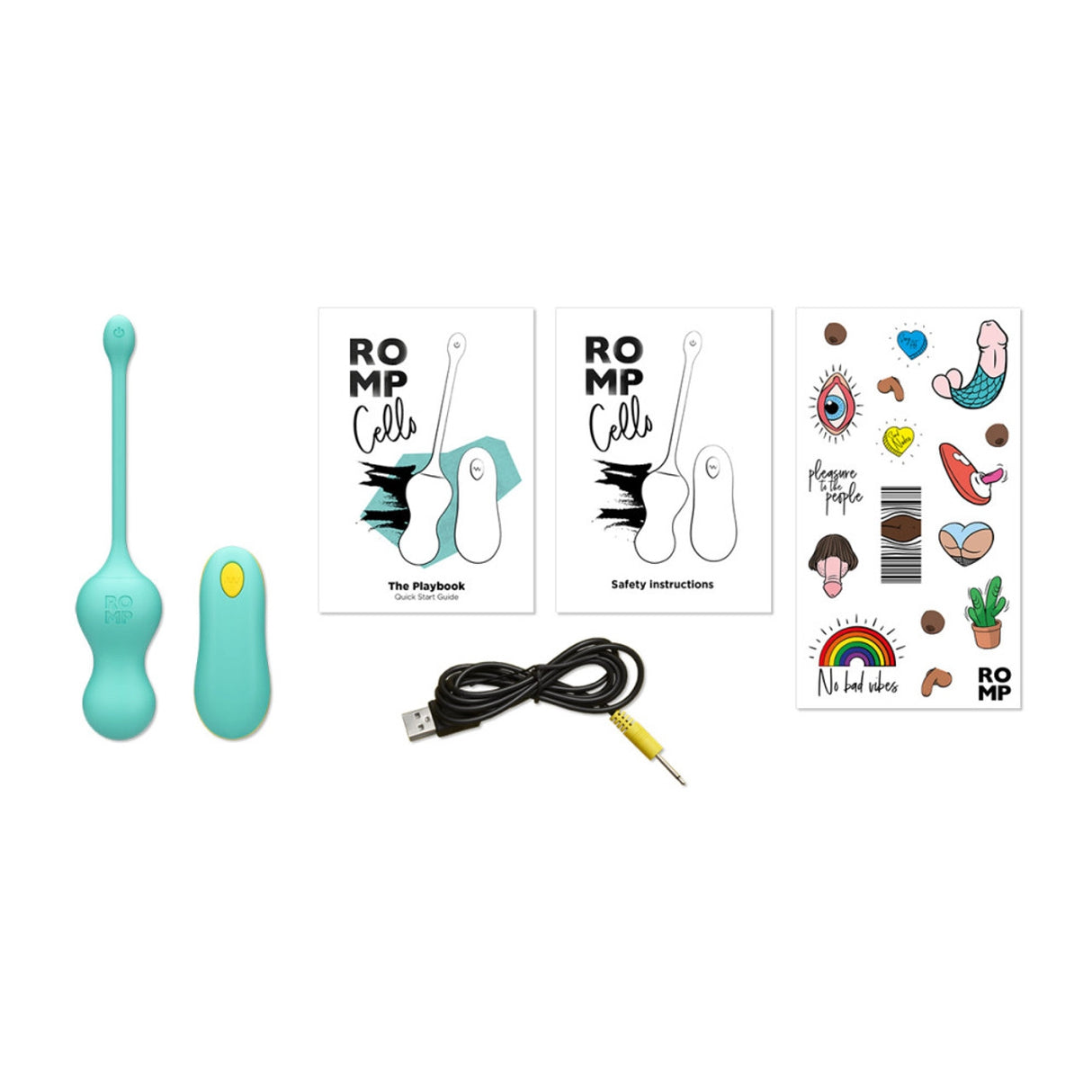 ROMP Cello Remote-Controlled G-Spot Egg Vibrator