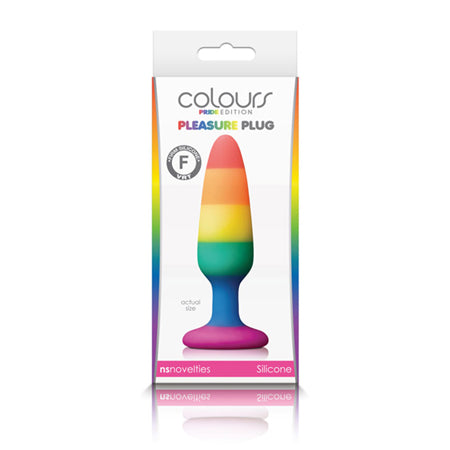 Colours Pride Edition Butt Plug - Small -Rainbow