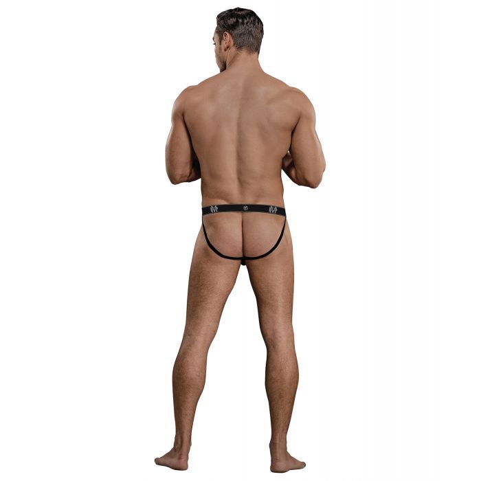 Black Sport Jock Strap - L/XL