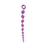 Purple Silicone Anal Beads