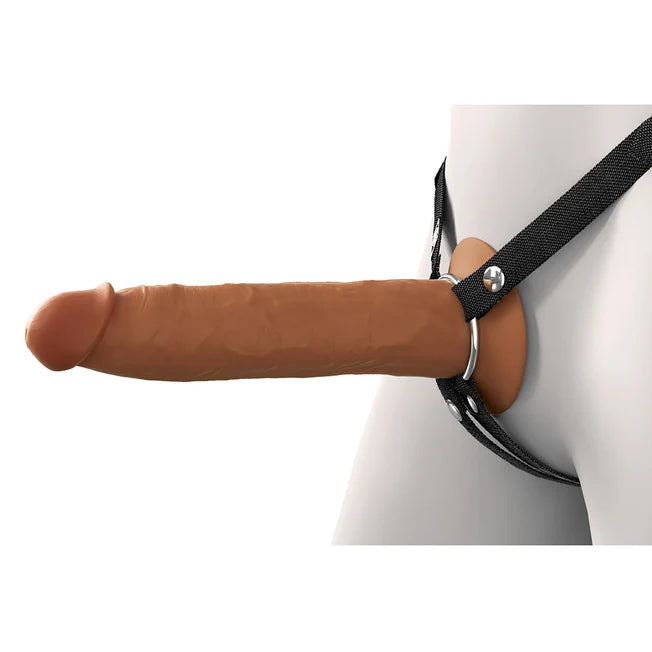 9 Inch Hollow Silicone Dildo Strap On Harness