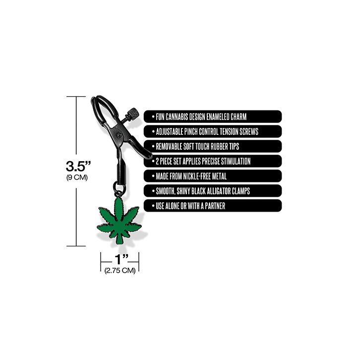 Stoner Vibes Adjustable Nipple Clamps