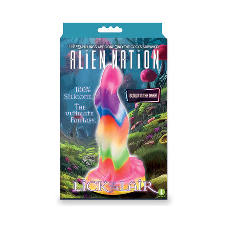 AlienNation Lick of the Lair 7 in Glow In Dark Dildo