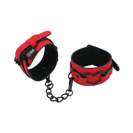 Sex & Mischief Amor Handcuffs - Red