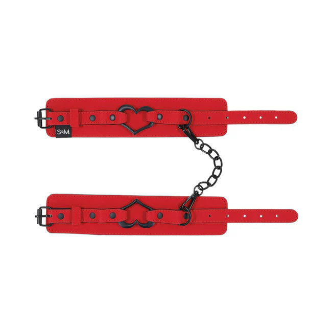 Sex & Mischief Amor Handcuffs - Red