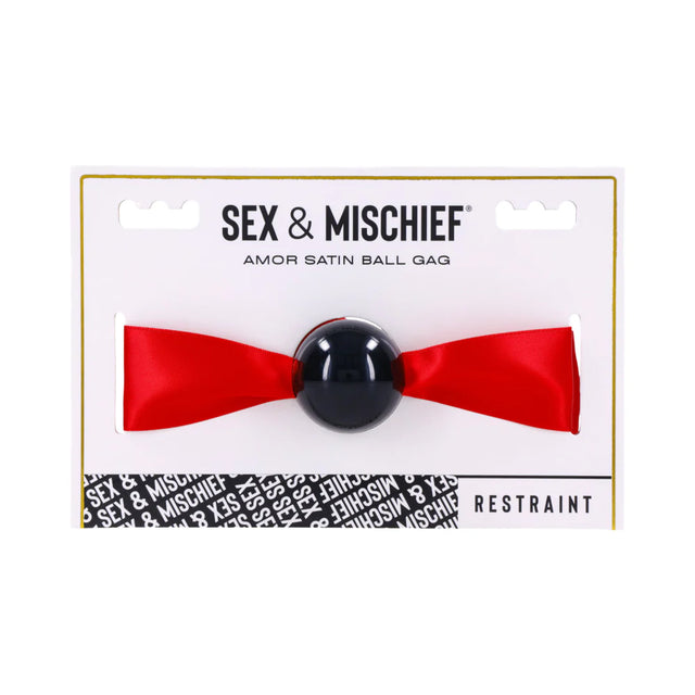 Sex & Mischief Amor Satin Ball Gag