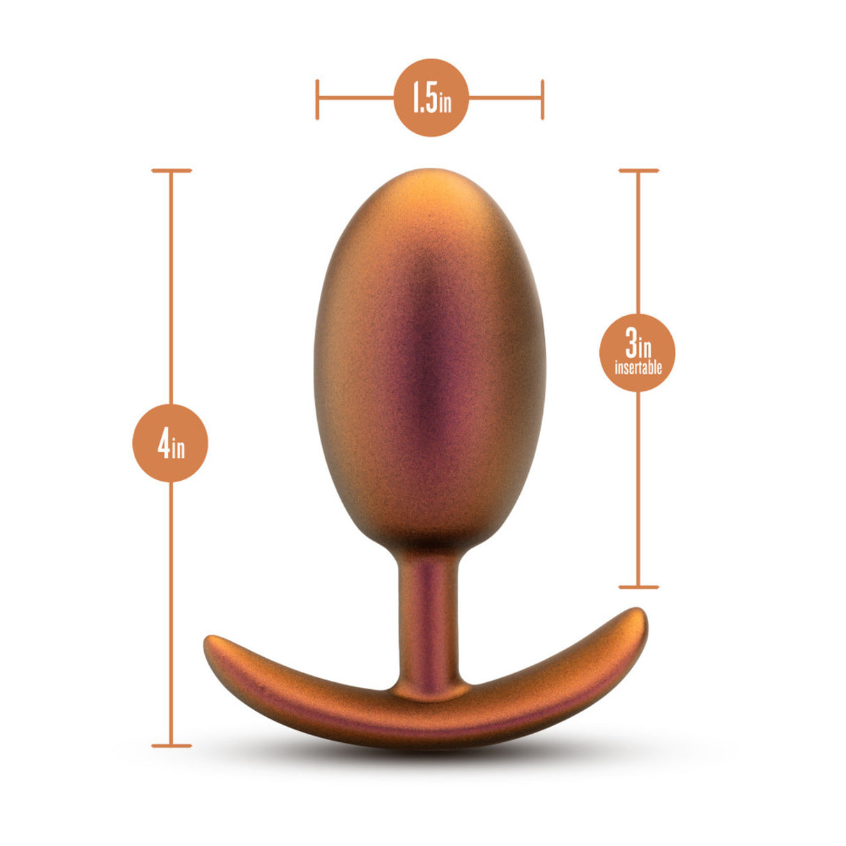 Anal Adventures Matrix Neutron Plug - Cosmic Copper