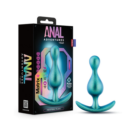 Anal Adventures Matrix Photon Plug - Neptune Teal