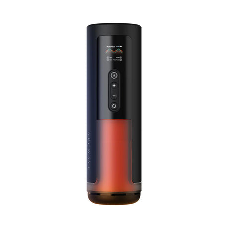 black and orange automatic thruster stroker