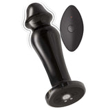 Ass-Sation Remote Vibrating Metal Lover Anal Plug