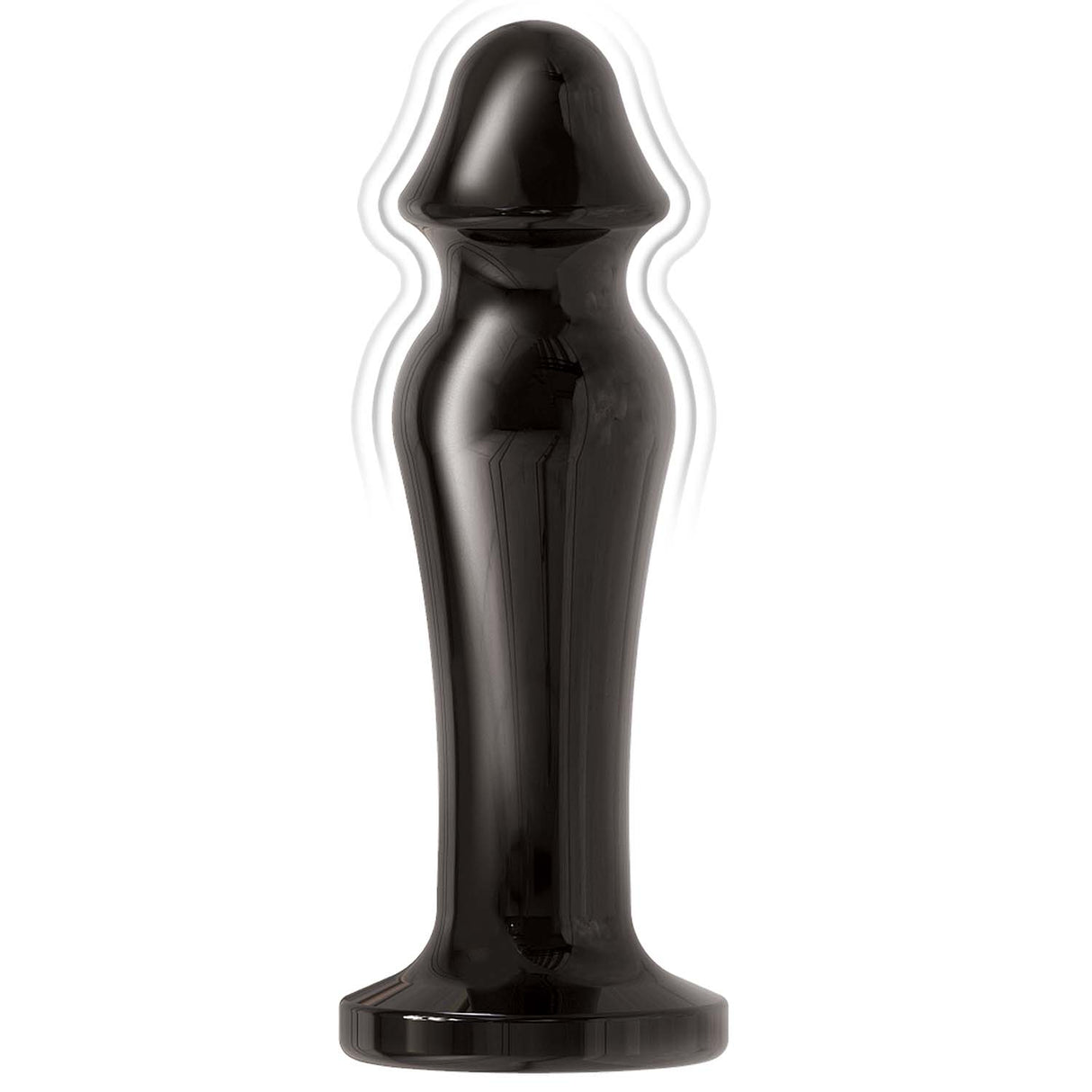 Ass-Sation Remote Vibrating Metal Lover Anal Plug