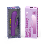 Bwild Bunny Infinite Deluxe Dual Stimulator - Purple