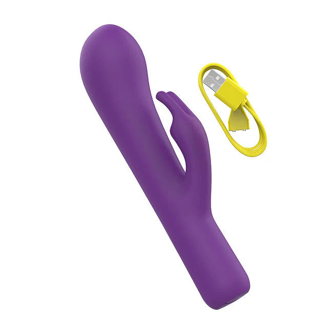 Bwild Bunny Infinite Deluxe Dual Stimulator - Purple