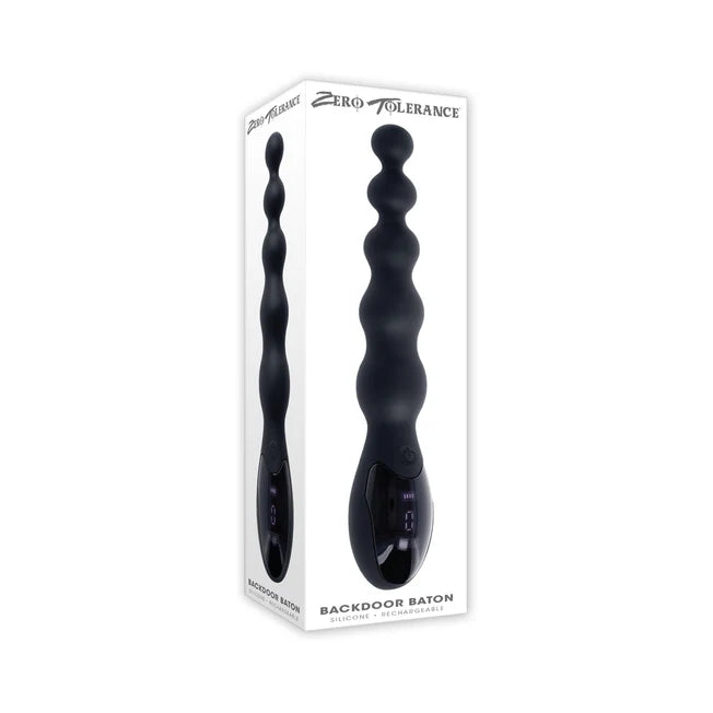 Backdoor Baton Beaded Anal Vibrator