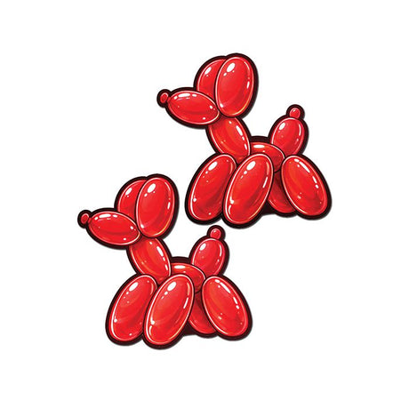 red balloon animal nipple pasties