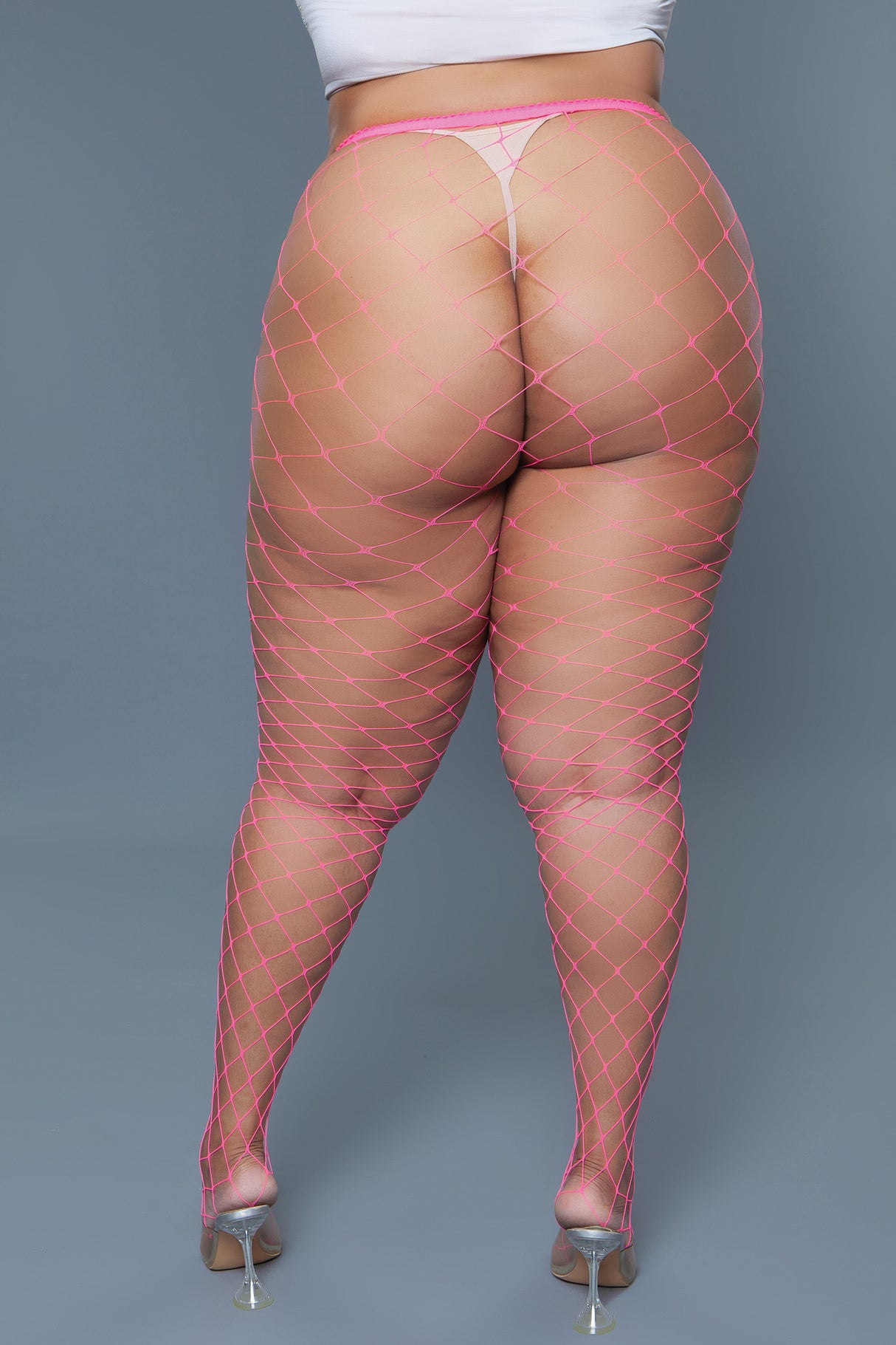 Oversized Fishnet Pantyhose - Queen Size -  All Colors