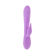 Purple Beaded Dual Stimulator Vibrator