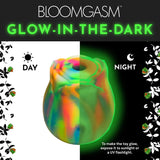 Bloomgasm Glow In The Dark Rose Suction Vibe