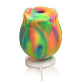 Bloomgasm Glow In The Dark Rose Suction Vibe