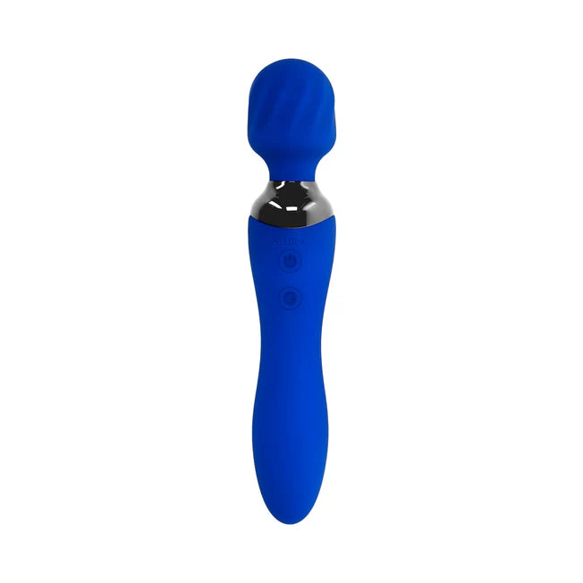 Blue Belle Rechargeable Dual-Ended Wand Vibrator