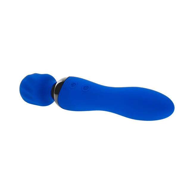 Blue Belle Rechargeable Dual-Ended Wand Vibrator