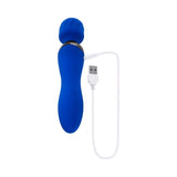 Blue Belle Rechargeable Dual-Ended Wand Vibrator