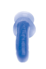 Lollicock Glow in the Dark 7 in. Silicone Dildo with Balls - All Colors