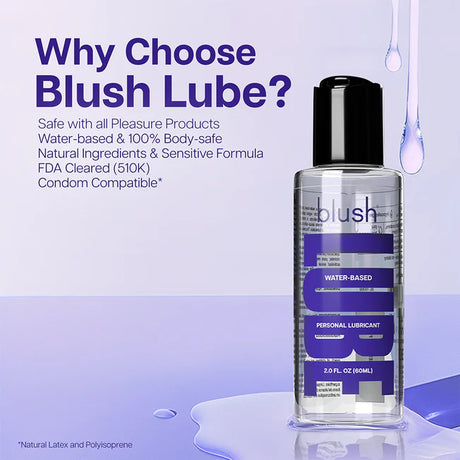 Blush Lube Water-Based 2 oz.