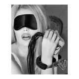 Black & White Collection Beginner's Bondage Kit #1 in Black. 