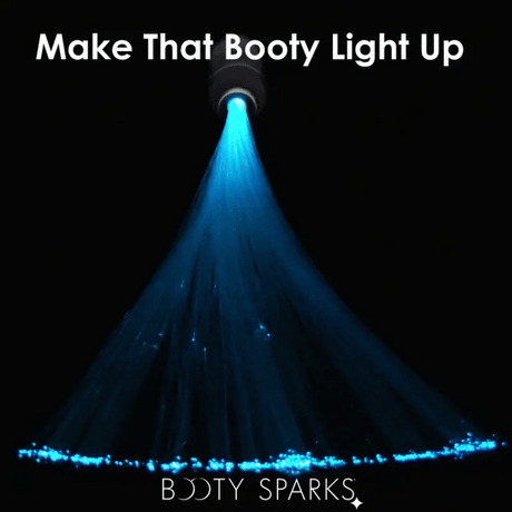 Booty Sparks Vibrating Fiber Optic Butt Plug