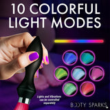 Booty Sparks Vibrating Fiber Optic Butt Plug