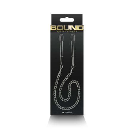 Bound Nipple Clamps With Chain DC3 - All Colors