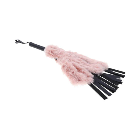 Sex & Mischief Brat Pink Faux Fur Flogger