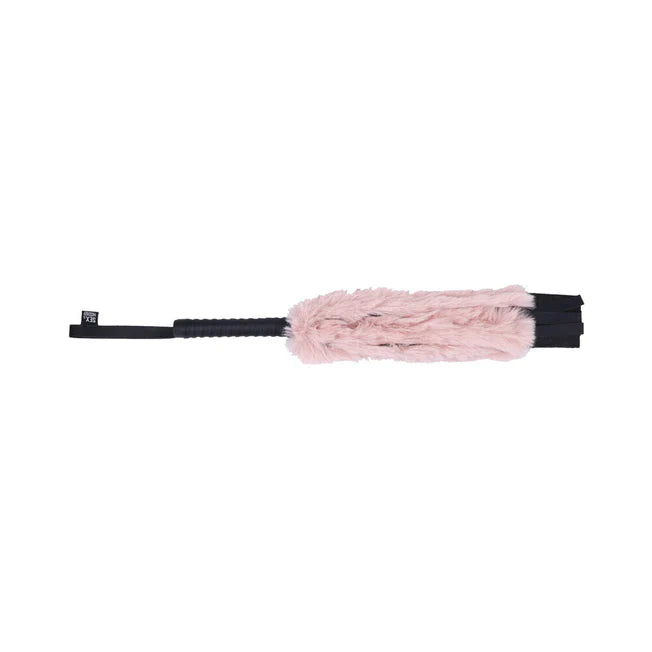 Sex & Mischief Brat Pink Faux Fur Flogger