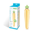 Bunny's Secret 7.25 in Carrot Glass Dildo