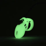 CB-6000S 2.5" Glow In The Dark Chastity Cage Kit