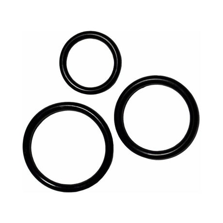 Black Pegging Harness Kit with 5 inch silicone dildo